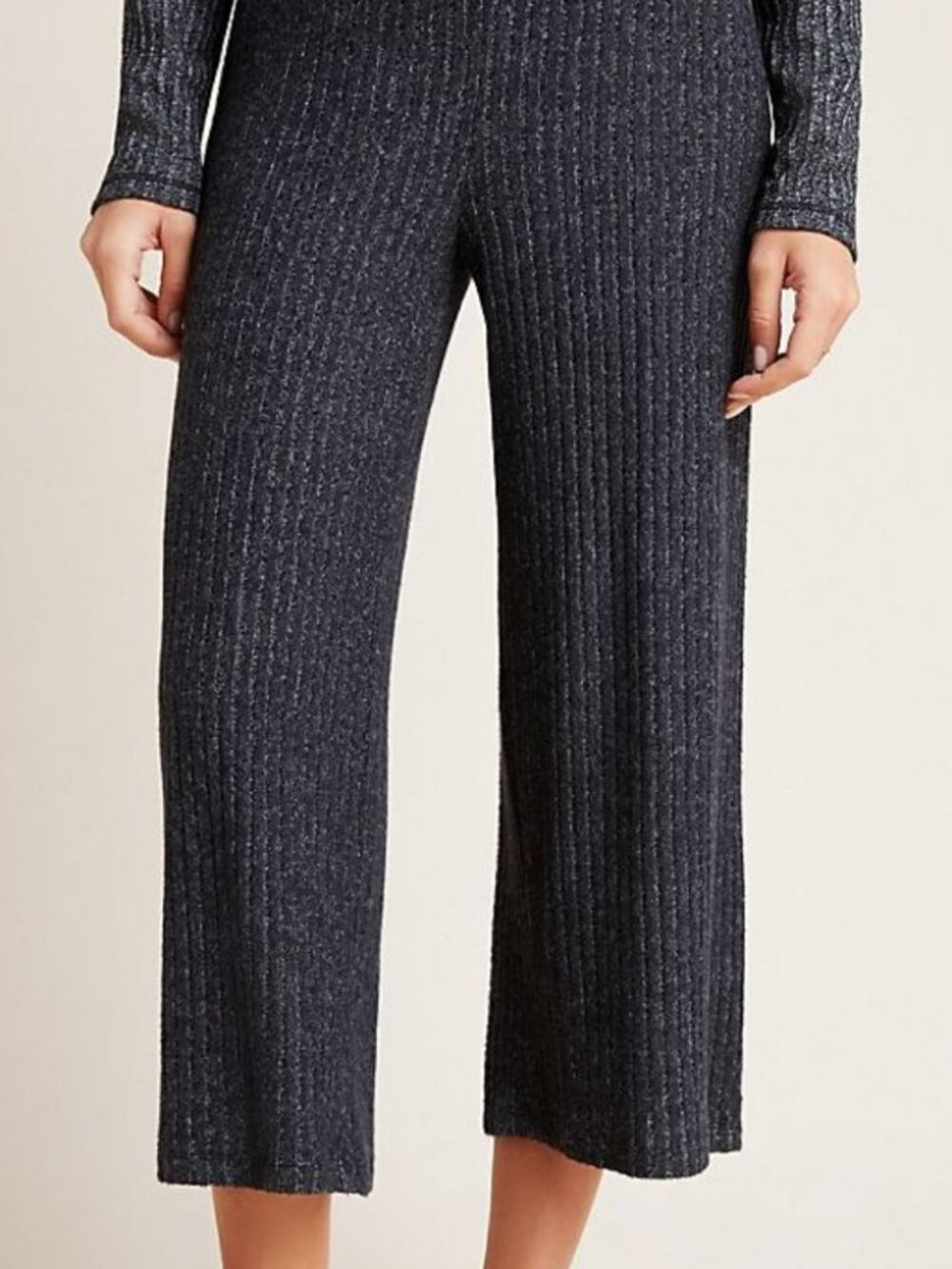 NWOT Anthropologie Sela Hacci Cropped Pant XS